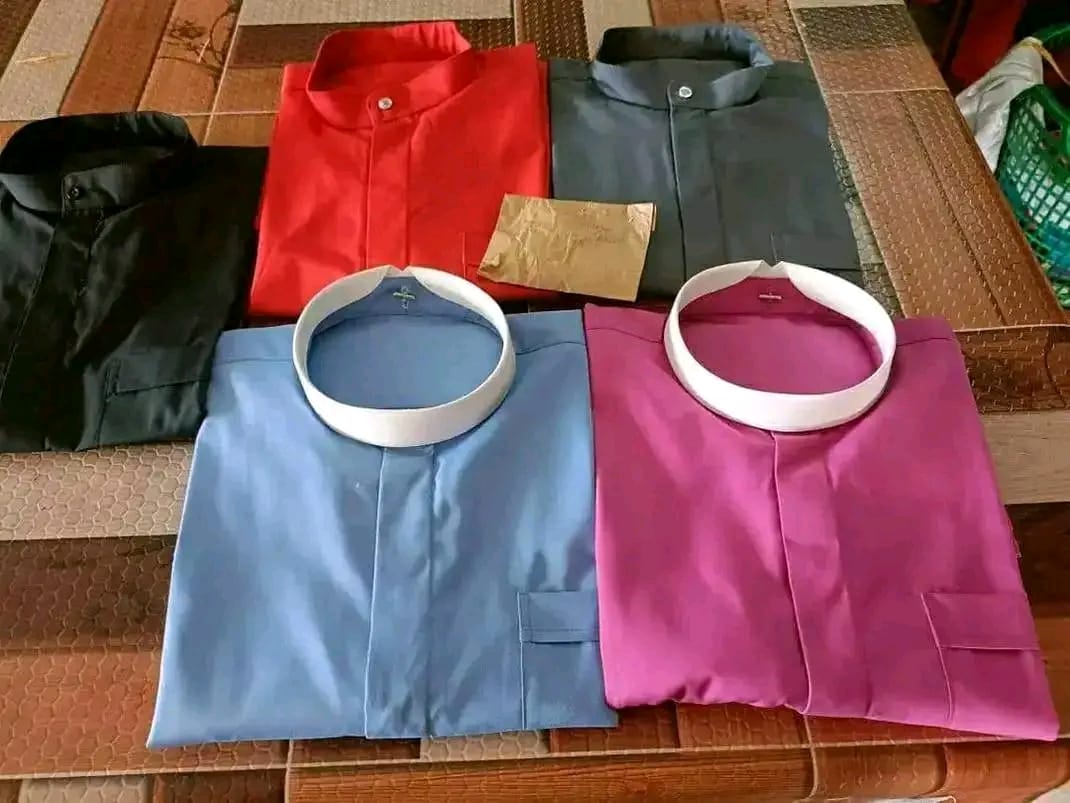 Tab collar shirts