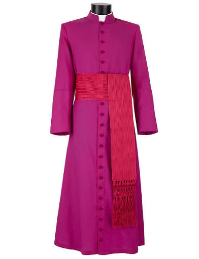 Open Chasuble — Purple